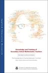 Knowledge and training of secondary school mathematics teacherss